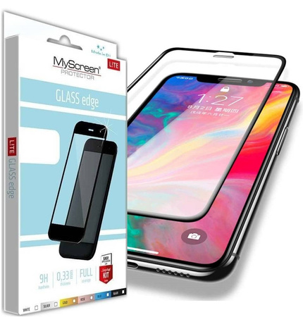 Szkło Hartowane 5D SAMSUNG GALAXY A22 5G MyScreen Lite Edge Full Glue czarne