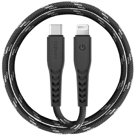 ENERGEA kabel Nyloflex USB-C - LightningC94 MFI 1.5m czarny/black