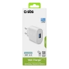 SBS TETR1USB2AWFAST 10W USB-A Wall Charger - White