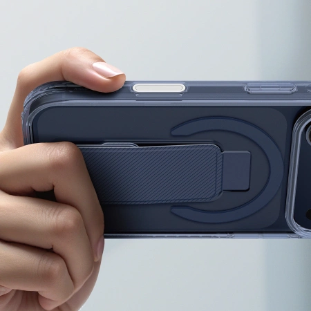 Etui AMAZINGTHING Titan Pro Holder na iPhone 17 Pro Max kompatybilne z MagSafe - niebieskie