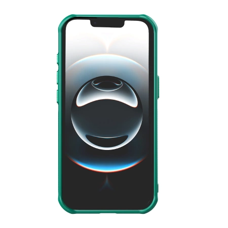 Etui Nillkin Iceblade Prop Magnetic z osłoną na aparat i podstawką na iPhone 16e - zielone