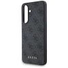 Guess 4G Metal Gold Logo Case für Samsung Galaxy A56 - Schwarz