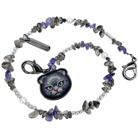 Zawieszka na torebkę handstrap Nimmy     Magnetic fashion czarny