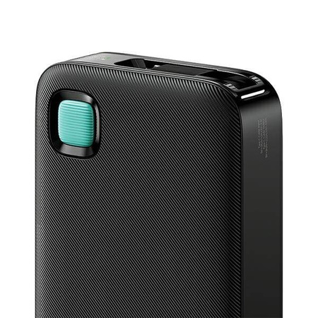 USAMS Powerbank ze zwijanym kablem USB-C Retractable 10000 mAh PD 20W Fast Charge XY Series fioletowy/purple 10KCD22403 (US-CD224)