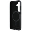 Original Case SAMSUNG GALAXY S25 Karl Lagerfeld Saffiano Full Wrapped Elongated Metal Logo MagSafe black