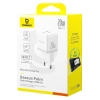 Baseus Palm 20W USB-C USB-A Wall Charger - White