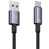 USAMS Kabel USB na USB-C 3A 1,2mFast Charging stalowy/tarnish SJ663USB01 (US-SJ663)