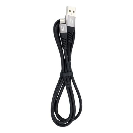 Kabel Blue Star z oplotem ze złączem USB A do Lightning 2,4A