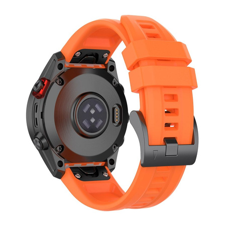 Pasek / opaska do smartwatcha Garmin FENIX 3 / 3HR / 5X / 6X / 6X PRO / 7X / 7X PRO pomarańcz (8)