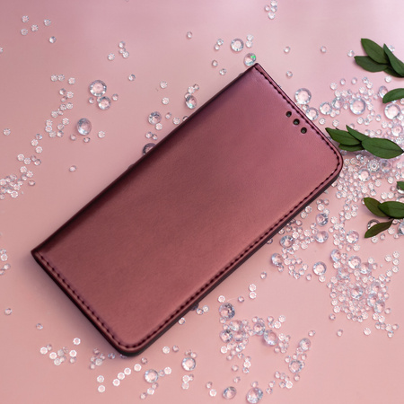 Etui Smart Magnetic do iPhone 17 Air 6,6" burgundowe