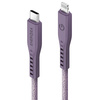 ENERGEA kabel Flow USB-C - LightningC94 MFI 1.5m fioletowy/purple 60W 3A PD Fast Charge