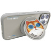 Etui Nimmy Glasses Cool Cat MagSafe do    iPhone 16 Pro Max szary