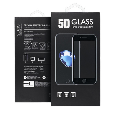 5D Full Glue Tempered Glass - do Honor 90 Pro czarny