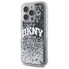 Etui IPHONE 16 PRO DKNY Hardcase Liquid Glitter Arch Logo (DKHCP16LLBNAEK) czarne