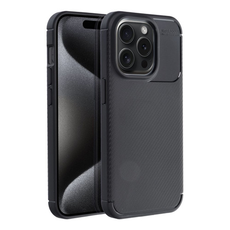 Futerał CARBON PREMIUM do IPHONE 15 Pro czarny