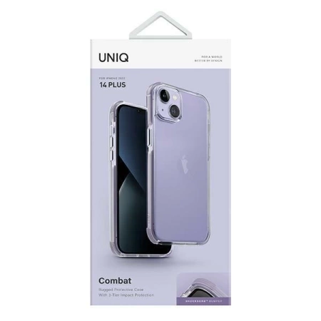Uniq Combat Hülle für iPhone 14 Plus – Flieder