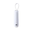 Joyroom mini powerbank 10000mAh Colorful Series 22.5W with 2 built-in USB C and Lightning cables white (JR-L012)
