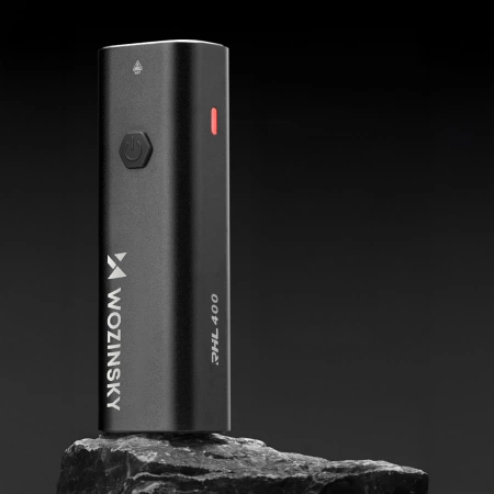 Wozinsky WSBLB2 USB-C Fahrradlicht-Set vorne (400 lm) und hinten, Schwarz