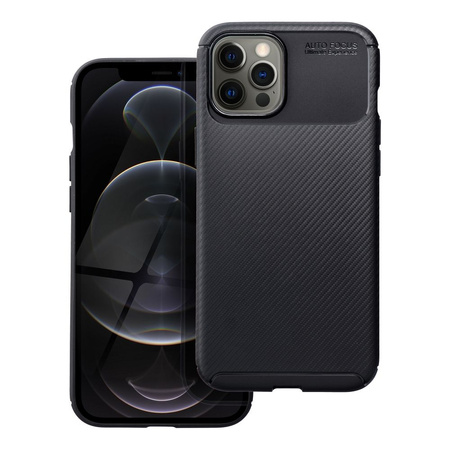 Futerał CARBON PREMIUM do IPHONE 12 Pro Max czarny