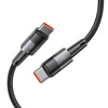 Kabel 5A PD100W 1m USB-C - USB-C Tech-Protect Ultraboost szary