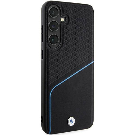 BMW BMHMS24S23RDCLK S24 S921 black/black hardcase Signature Leather Textured &amp; Line MagSafe