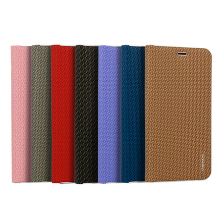 Kabura Vennus Book CARBON z ramką do Samsung Galaxy S20 Ultra czarna