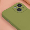 Nakładka Silicon do iPhone 16 Plus 6,7&quot; oliwkowa