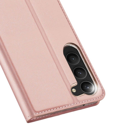 DUX DUCIS Skin Pro - futerał z klapką do Samsung Galaxy S23 Plus różowy