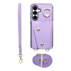 Futerał portfel WONDER dla SAMSUNG S25 EDGE liliowy