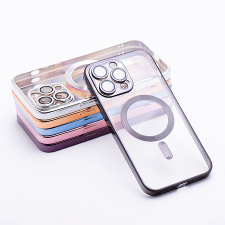 Futerał Electro Mag Cover kompatybilny z MagSafe do IPHONE 15 PLUS czarny