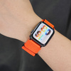 FORCELL F-DESIGN FA05 pasek nylonowy do APPLE Watch 38 / 40 / 41 mm pomarańczowy