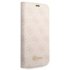 Guess 4G Metal Camera Outline Booktype Case - Etui iPhone 14 Pro Max (rózowy)