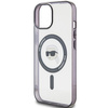 Karl Lagerfeld KLHMP15MHKHNOTK iPhone 15 Plus 6.7&quot; transparent hardcase IML Karl`s Head MagSafe