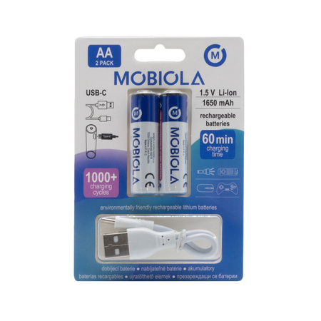 BATERIA / AKUMULATOR MOBIOLA  MBAA1650 USB-C