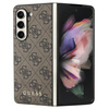 Original Case SAMSUNG GALAXY Z FOLD 5 Guess Hardcase 4G Charms Collection (GUHCZFD5GF4GBR) brown