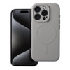 Futerał Silicone Mag Cover kompatybilny z MagSafe do IPHONE 15 PRO tytanowy szary
