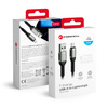 Kabel USB A do Lightning Forcell F-Energy 2,4A 12W Cafule 0,25 m C257 czarny