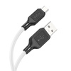 HOCO kabel USB A do Micro USB 2,4A X90 1 m biały