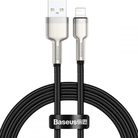 Baseus Cafule Series Metal Data Cable USB to IP 2.4A 1m Black