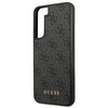Guess GUHCS22SG4GFGR S22 S901 gray / gray hard case 4G Metal Gold Logo