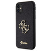 Original Handyhülle IPHONE 11 / XR Guess Hardcase Glitter Script Big 4G (GUHCN61HG4SGK) schwarz