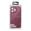 Futerał Roar Matte Glass Case - do iPhone 14 Pro bordowy