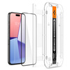 TEMPERED GLASS Spigen GLAS.TR &quot;EZ FIT&quot; FC IPHONE 15 PRO MAX BLACK