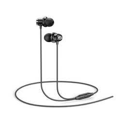 Yesido Słuchawki Dokanałowe YH31 Aux 3.5mm 120cm, BLACK / CZARNY