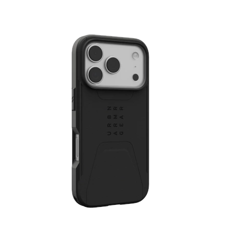 UAG Civilian MagSafe Hülle für iPhone 17 Pro - Schwarz