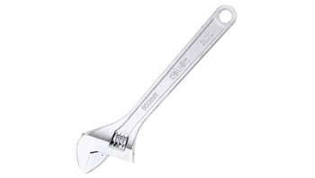 Klucz nastawny Deli Tools EDL012A, 12" (srebrny)
