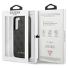 Guess 4G Metal Logo - Etui Samsung Galaxy S23 (szary)