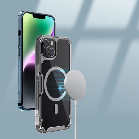 Nillkin Nature Pro Magnetic Case iPhone 14 Plus magnetic case MagSafe blue