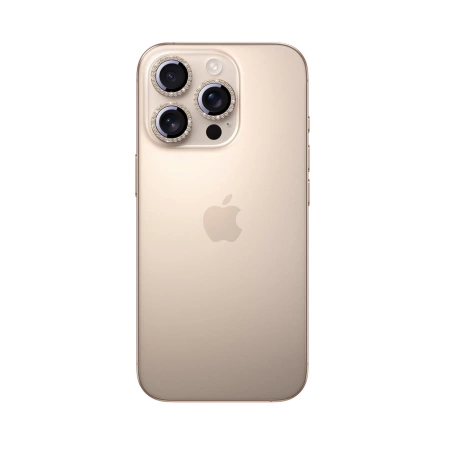 Joyroom JR-MSJ0310 Glass Screen Protector for iPhone 16 Pro/16 Pro Max Lenses - Brown
