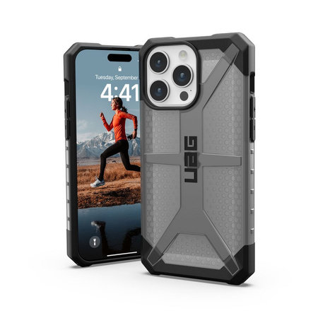 UAG Plasma - Schutzhülle für iPhone 15 Pro Max (Asche)